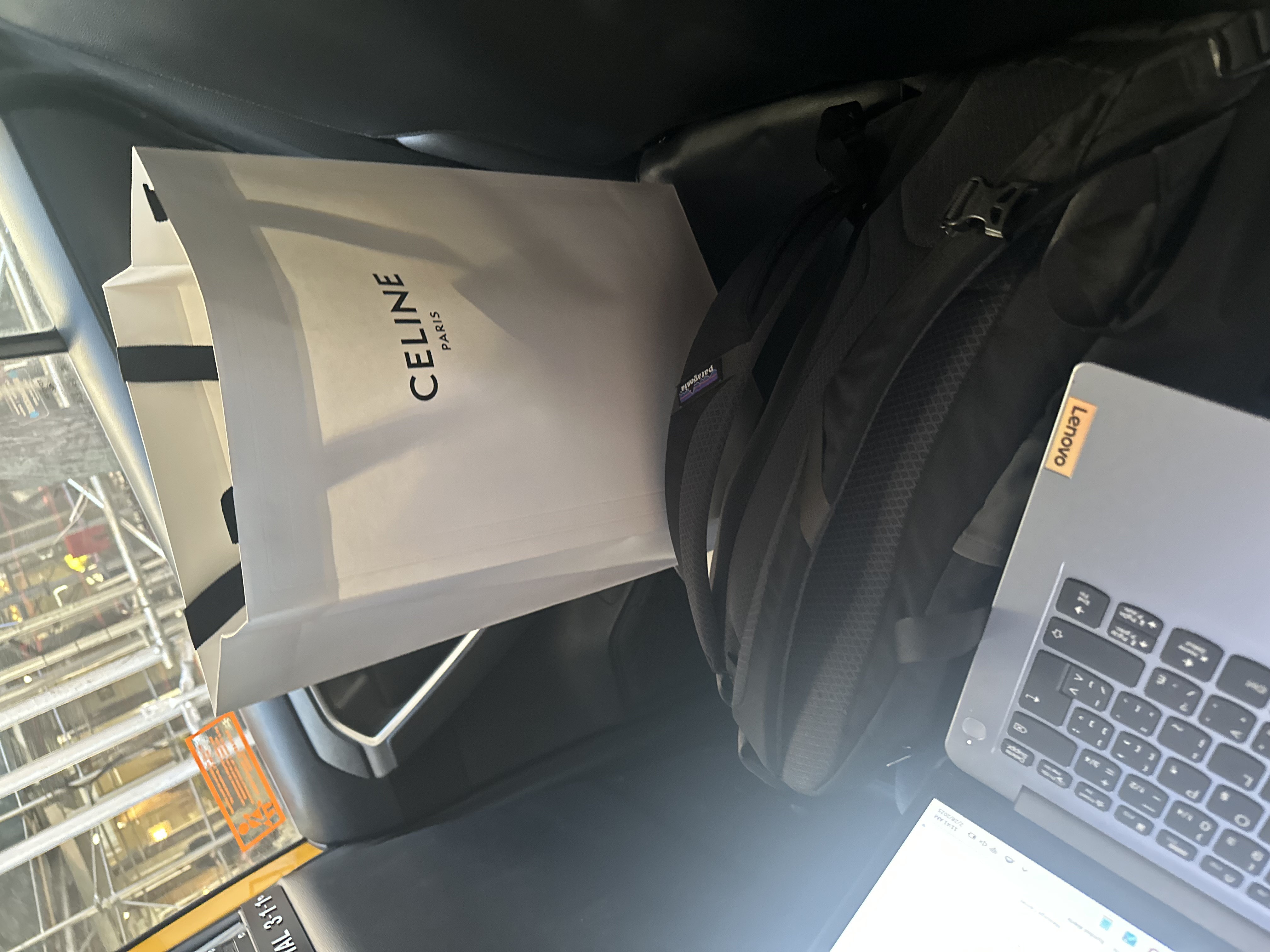No problem today. I just want to Celine and purchase something for the first time in a while.