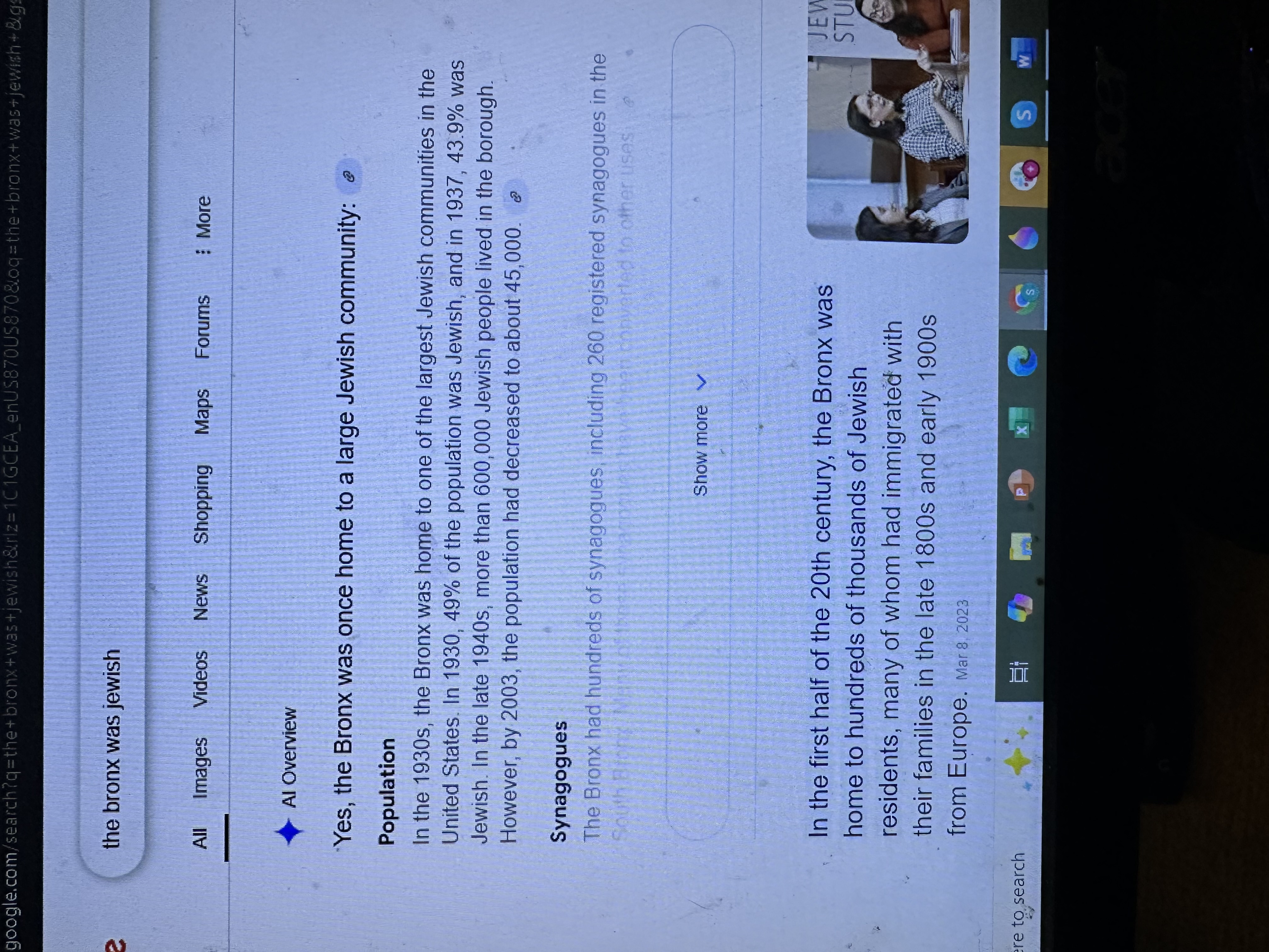 Just found this out - James Aaronson