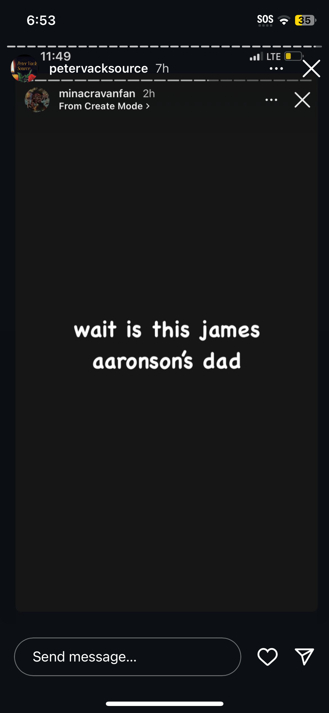 It’s 7am - James Aaronson