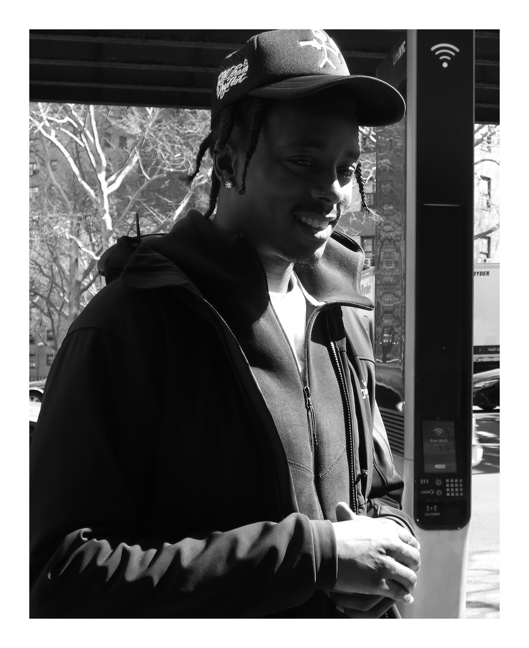 PORTRAIT OF AN ARTIST MOEJACK BY JAMES AARONSON